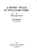 Cover of A Short Walk in Williams Park