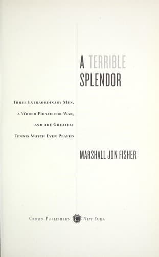 Cover of A terrible splendor