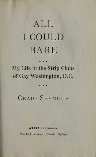 Cover of All I could bare