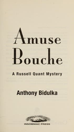Cover of Amuse bouche