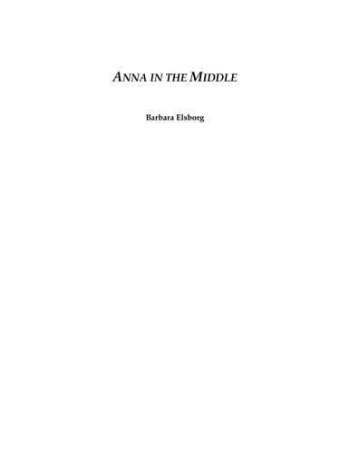 Cover of Anna in the middle