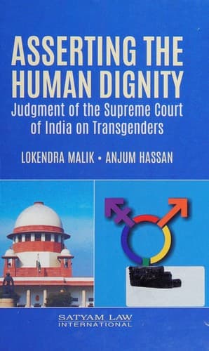 Cover of Asserting the human dignity