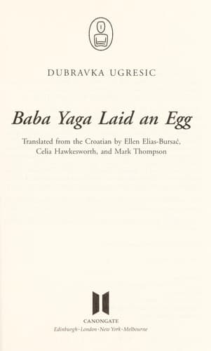Cover of Baba Yaga Laid an Egg
