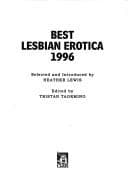 Cover of Best Lesbian Erotica 1996