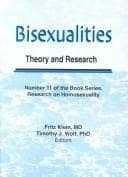 Cover of Bisexualities