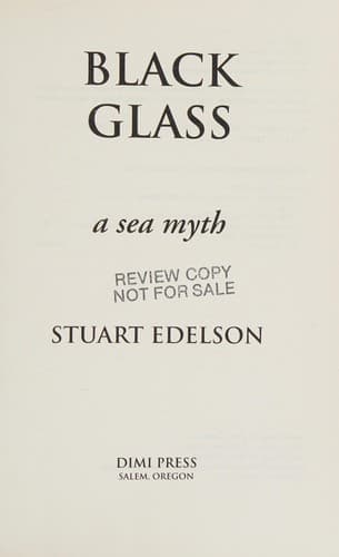 Cover of Black glass