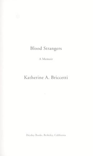 Cover of Blood strangers
