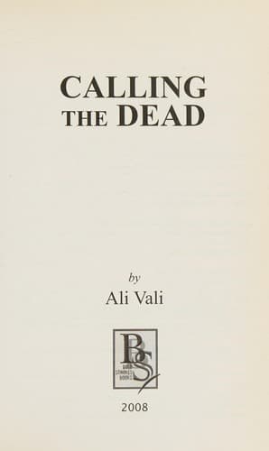 Cover of Calling the dead