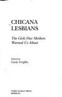 Cover of Chicana lesbians