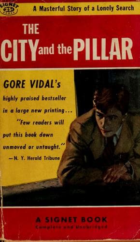 Cover of City and the Pillar