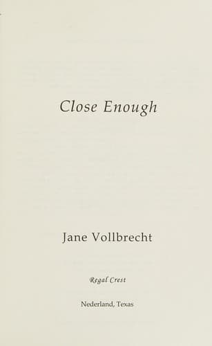 Cover of Close Enough