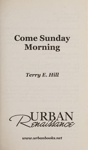 Cover of Come Sunday morning