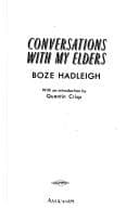 Cover of Conversations with my elders
