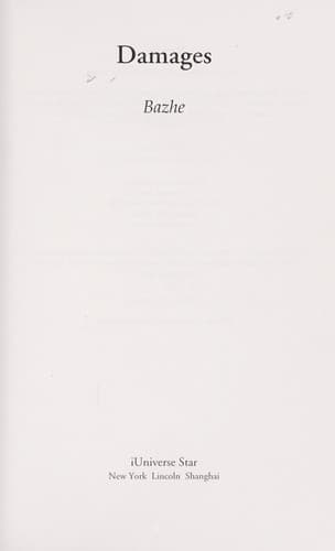 Cover of Damages