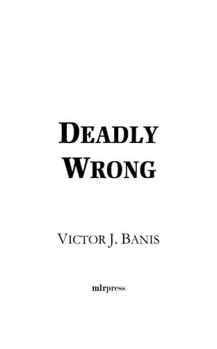 Cover of Deadly wrong