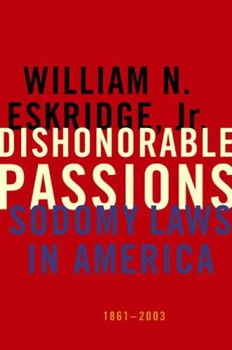 Cover of Dishonorable Passions