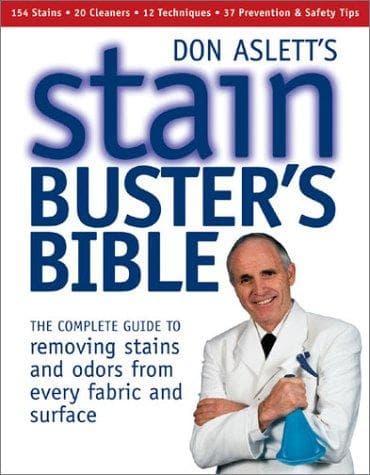 Cover of Don Aslett's Stain-Busters Bible
