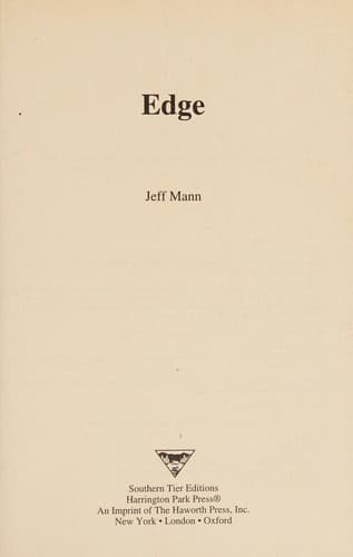 Cover of Edge