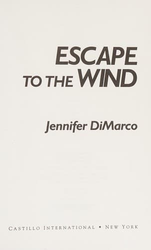Cover of Escape to the Wind