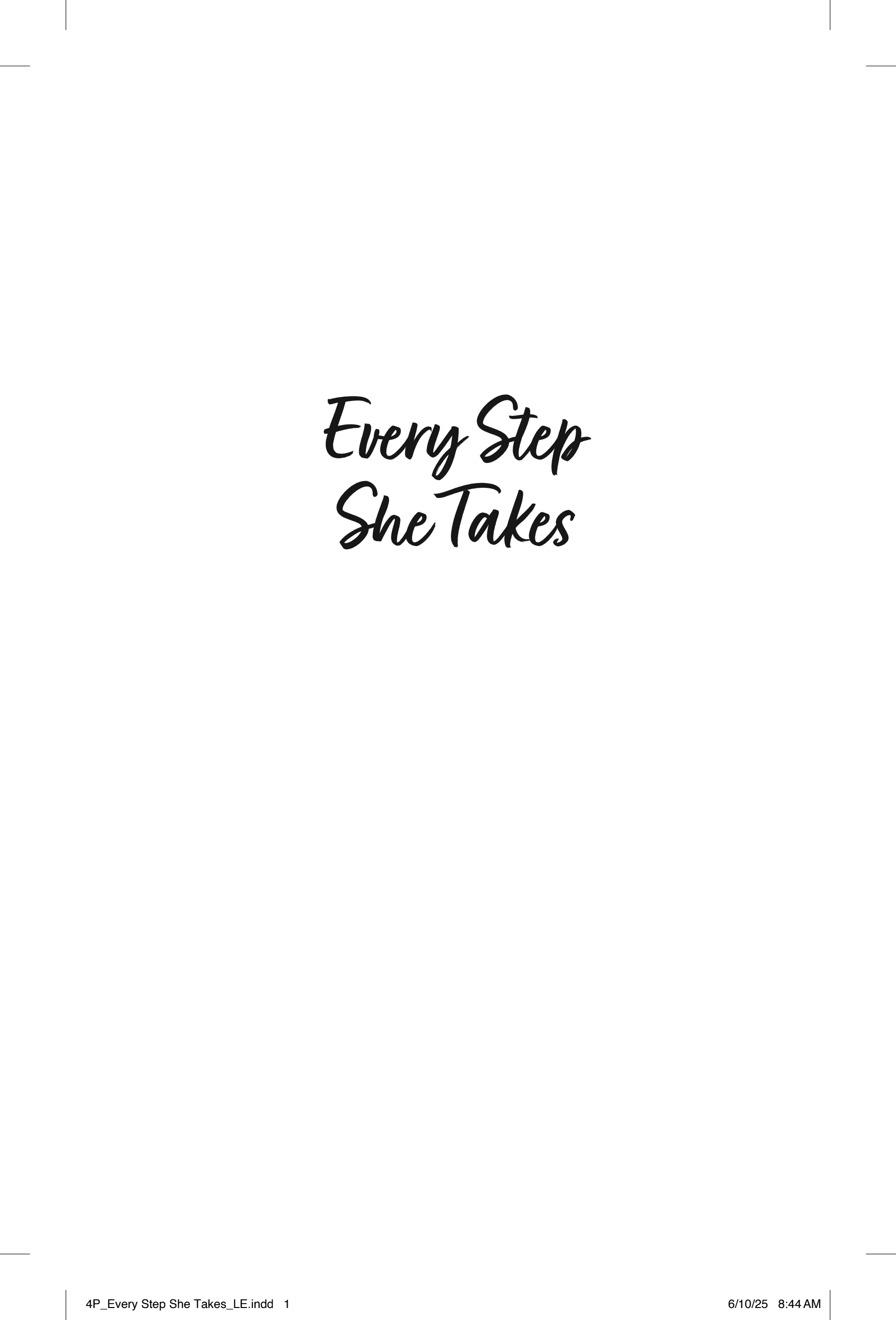 Cover of Every Step She Takes