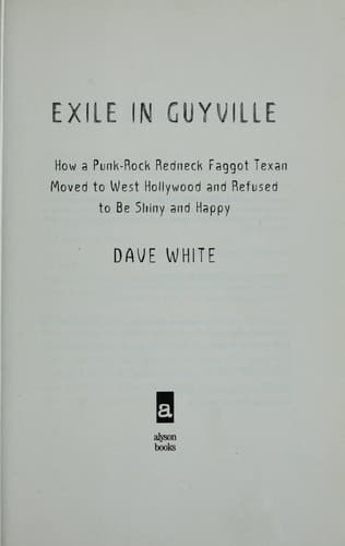 Cover of Exile in Guyville