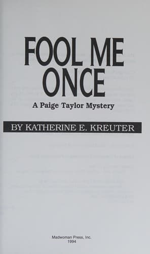 Cover of Fool me once