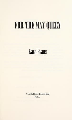 Cover of For the May Queen