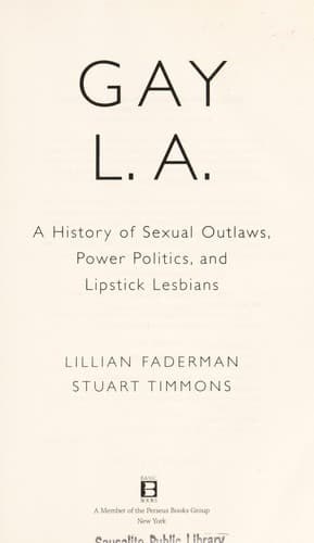 Cover of Gay L.A.