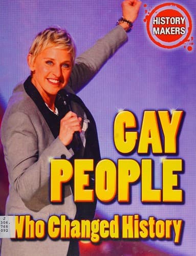 Cover of Gay people who changed history