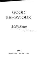 Cover of Good behaviour