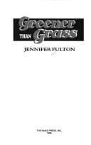 Cover of Greener than grass