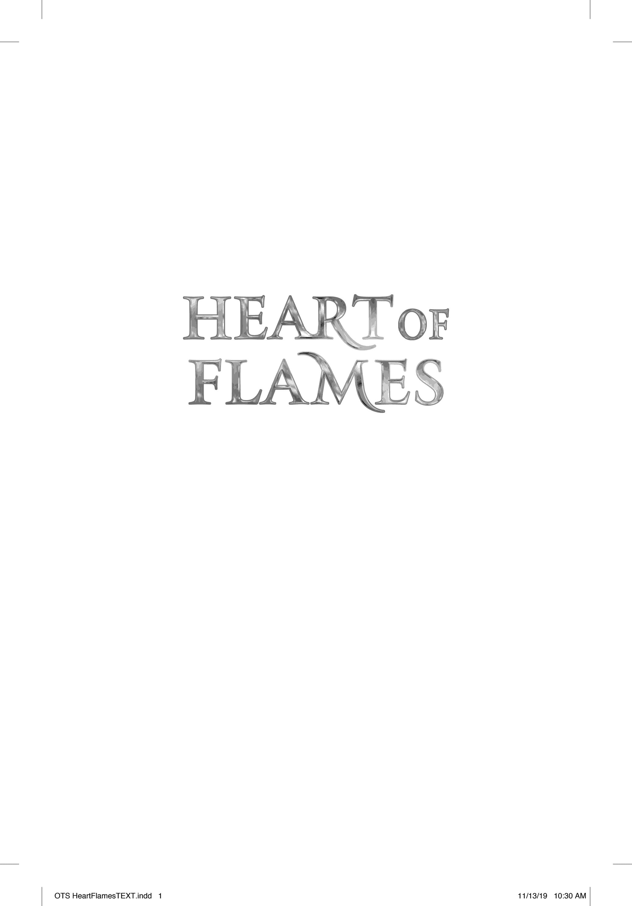 Cover of Heart of Flames