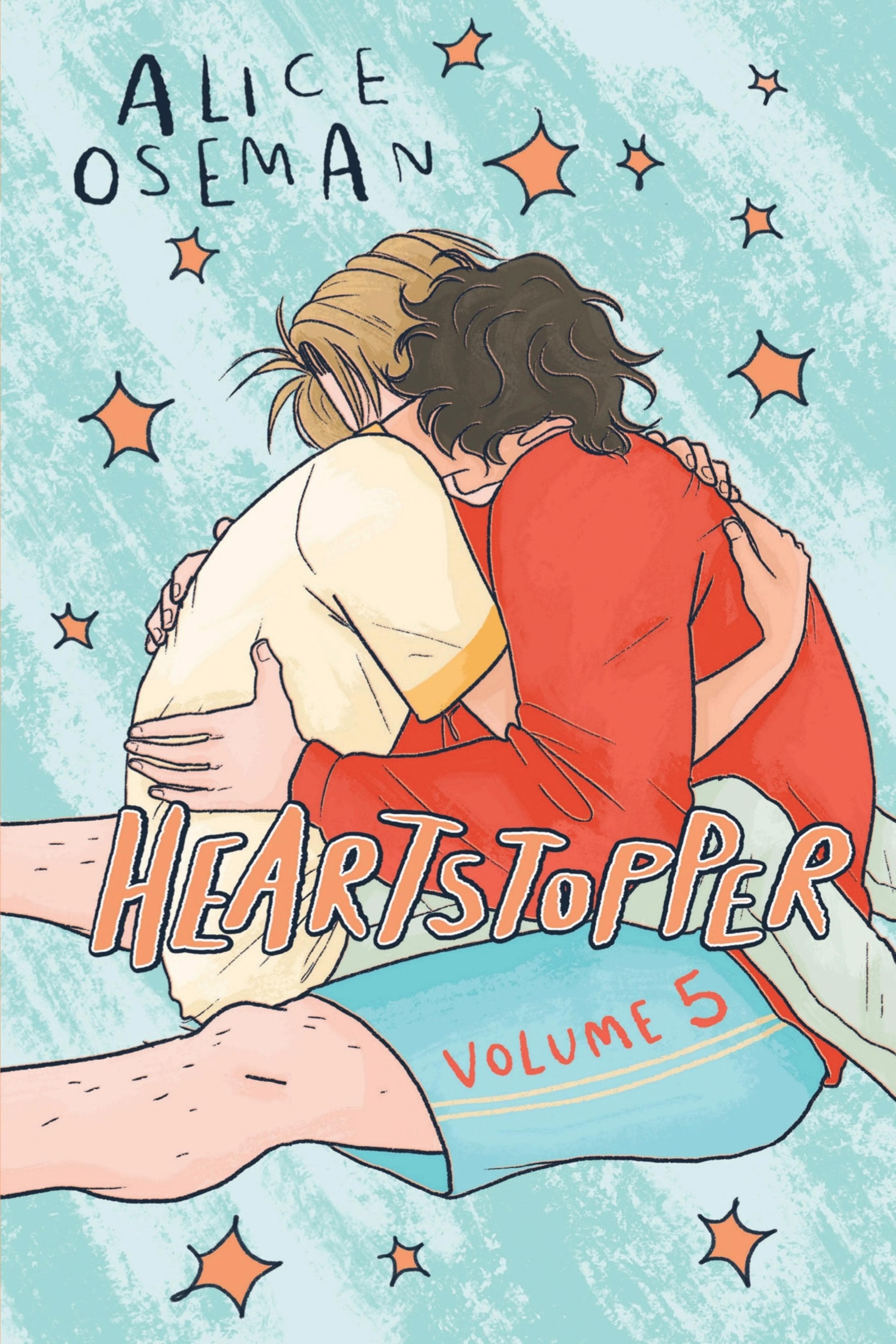 Cover of Heartstopper #5: A Graphic Novel