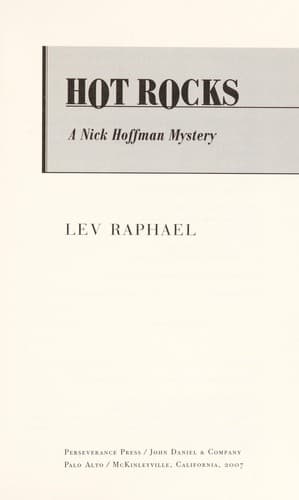Cover of Hot rocks