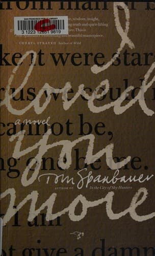 Cover of I loved you more
