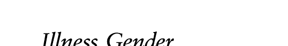Cover of Illness, gender, and writing