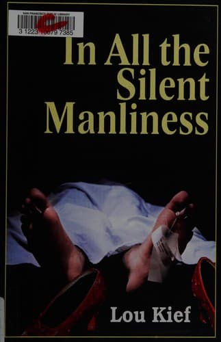 Cover of In all the silent manliness