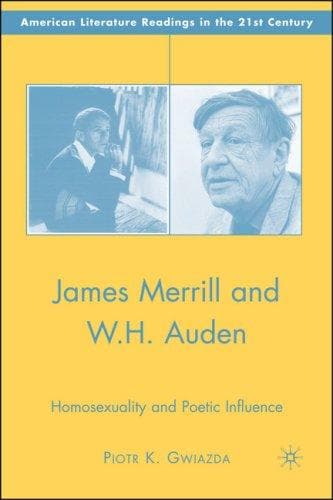 Cover of James Merrill and W. H. Auden