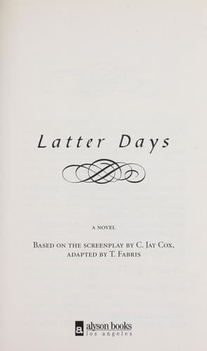 Cover of Latter Days