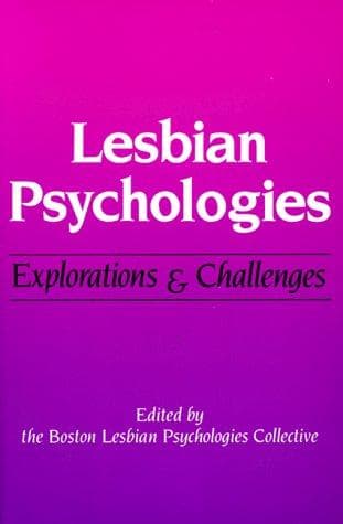 Cover of Lesbian psychologies