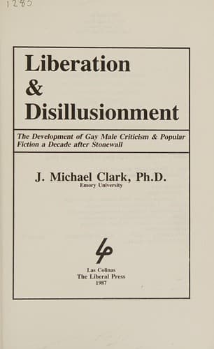 Cover of Liberation & disillusionment