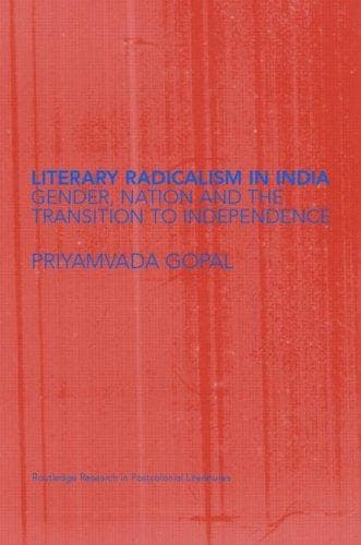 Cover of Literary radicalism in India