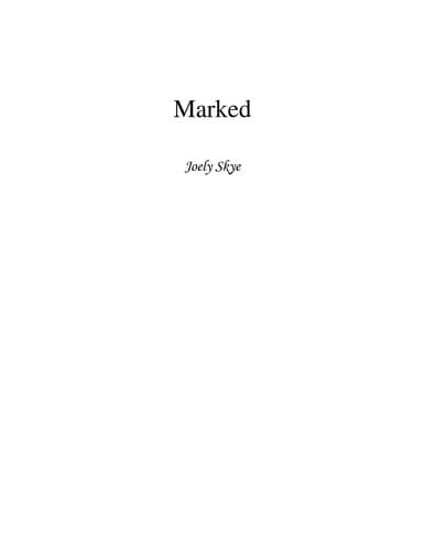 Cover of Marked