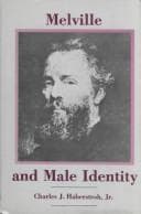 Cover of Melville and male identity