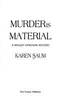 Cover of Murder is material