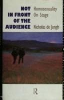 Cover of Not in Front of the Audience