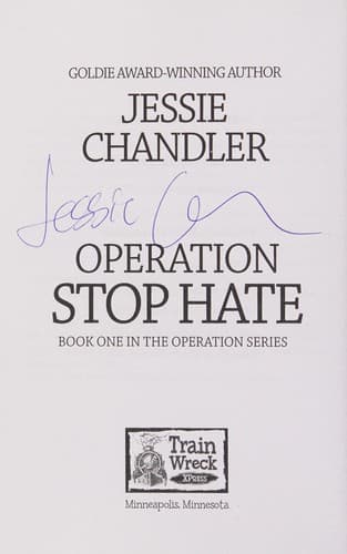 Cover of Operation Stop Hate