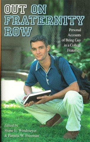Cover of Out on fraternity row