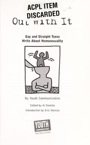 Cover of Out with it