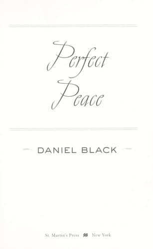 Cover of Perfect Peace